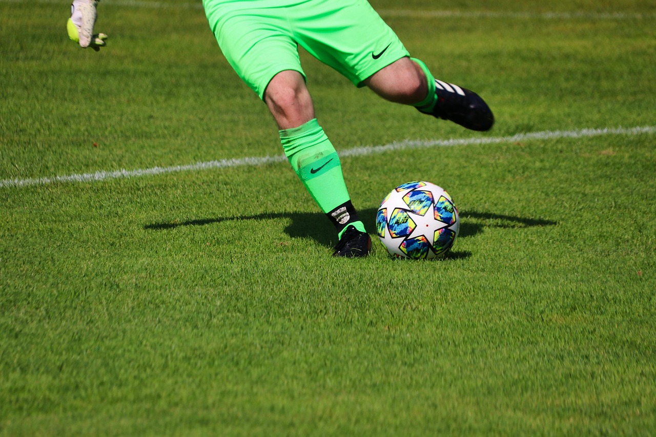 Fußballtraining im Verein
